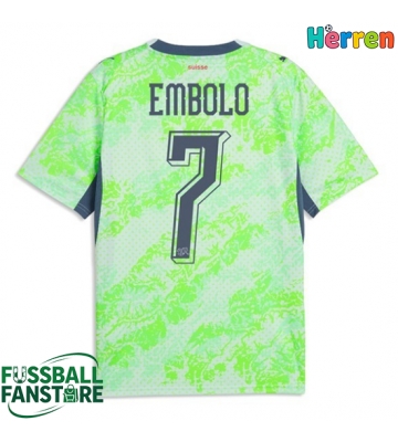 Schweiz Breel Embolo #7 Replik Auswärtstrikot WM 2026 Kurzarm